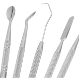 High-quality stainless steel clay sculpture knife carving tools wax carving set double-headed stainless steel clay carving tools