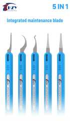 HZY integrated repair blade handle ultra-thin glue removal shovel CPU hard disk chip IC scraping edge glue pry knife