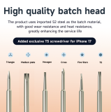 XZZ special hard s2 steel Android phone repair disassembly cross five star y triangle middle plate hexagonal screwdriver