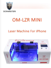 Laser machine for removing back cover glass and screen brackets; 8-17M precise and stable glue application.