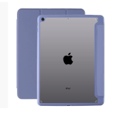 Suitable for iPad Air 11 Apple tablet leather case with pen slot, acrylic high transparency Pro 11-inch hard shell