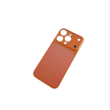 Instantly transforms into a 17-series aluminum alloy integrated back film; suitable for Apple 13-16 phone cases and 17 Pro (orange) back sticker.
