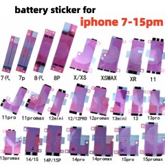 100pcs/pack Orignal Battery Sticker For iPhone 5G-16PROMAX