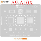 Amaoe CPU BGA Reballing Stencil For iPad Series CPU Nand Chips Soldering