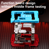 XZZ's layered test fixture for   iPhone 17 series