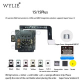 Wylie Tool Kit Convert iPhone 14 pro / Pro Max / 15/15 PLUS 15PRO/15PROMAX  16/16plus/16pro/16promax  eSIM To SIM Card & R-SIM