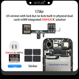 Wylie Tool Kit Convert iPhone 14 pro / Pro Max / 15/15 PLUS 15PRO/15PROMAX  16/16plus/16pro/16promax  eSIM To SIM Card & R-SIM