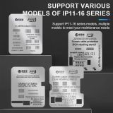 JITONGXUE Screen IC Cable Protection Planting Tin Mesh for IPHONE 11-15 Pro Max Repair POP UP Tin Planting Repair Template Tools