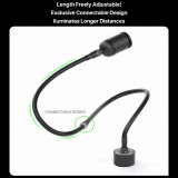 MECHANIC Omni-L 5W High CRI Microscope Modular LED Work Light – 360° Flexible Gooseneck & Oblique Lighting for PCB/Phone Repair