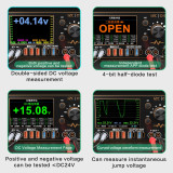 I2C C10 Multifunction Waveform Ammeter for Motherboard PCB Repair Current Voltage Measurement Diode Testing Soldering Tool