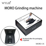 WYLIE MORO-35 Magic Disc Polishing/Grinding Machine for Tweezers Blade Test Probes Repair Tool Metal Wood Jade Grinding Tool