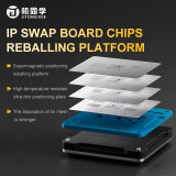 JTX SM-01 New Upgrade Swap Master Chip Reballing Fixture Platform for IPhone 8-16PM Series Motherboard CPU Repair Stencil Kit