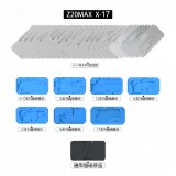 MJ Z20Pro Mid-Layer Planting Tin Template For iPhone X XS 11 12 13 14 15 16 Pro Max Mini Motherboard BGA Reballing Stencil Platform