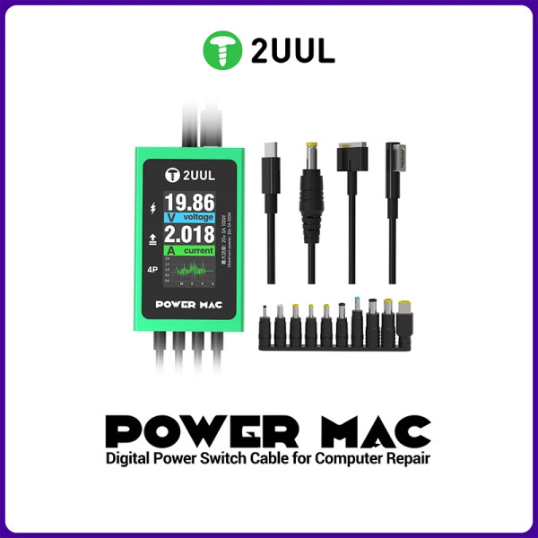 2UUL PW08 PW04  PW15 Power Mac Digital Power Switch Cable for Computer Repair Motherboard Repair Power Supply One-Touch Tool