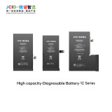 JCID Self-Designed Diagnosable Battery For iPhone 11 12 13 14 15 Pro Max Plus Mini 100% Health No Soldering Easy Installation