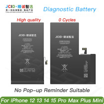 JCID Self-Designed Diagnosable Battery For iPhone 11 12 13 14 15 Pro Max Plus Mini 100% Health No Soldering Easy Installation