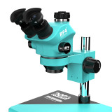 RF4 Newly Upgraded 2023 New Microscope Knob 6 Gears Accurately Lock 7-50X Magnification Zoom Triocular RF-7050PRO