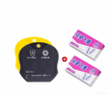 Curved Screen Phone Repair Tool: Double-sided Blade with Plastic Handle, Clamp for Cutting Screen Bezel Glue