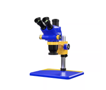 Mechanic D75T-B11  D65T-B11 Trinocular Stereo Microscope, 10X Widefield Eyepieces, 65X Variable Magnification, High Precision & Clear Imaging
