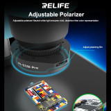 RELIFE RL-033E Pro Dual Polarization Microscope Ring Lamp for Soldering Repair Stereo Microscopes Light Source