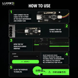 LUOWEI LW-FAT Error Detector Intelligent Motherboard Analyzer UART Log Capture Tool for Android Phone Repair Diagnostic Kit