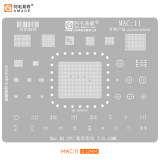 AMAOE Macbook reballing stencil MAC1~MAC9