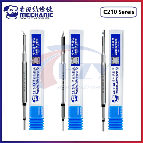 MECHANIC C210 Soldering Iron C210-TI/TS/SK/TO Welding Tips Integrated Soldering Iron Tip SMD Head for C210 Series Solder Station