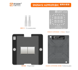 Stencils for MacBook M3 A3113/A2992 Step-up IC & SN25A12/A23 Reballing Station