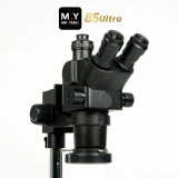 YCS 85 Ultra Microscope 6.3-68X Continuous Zoom for Mobile Repair Motherboard PCB Electronic Component Repair Inspection Too