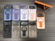 Matte Stand Magnetic Phone Case for iPhone 16E 11 12 13 16 17 Pro Max Air 14 15 Plus Magsafe Fold Bracket Wireless Charge Cover