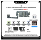 Wylie IP12 to 17 Built-In R-SIM DB Double SIM MEP SED iC Flex Cable SIM Card Management Accessory for iPhone