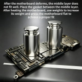 LANRUI C4 Explosion-Proof Gasket for Phone Mainboard Middle Frame Repair Welding Prevent Short Circuit/Improve Soldering Succes