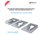 MIJING MS1 New Module Soldering Preheating Platform Station Middle Frame Uniform Heating Hollow Module for iPhone 11-17 Pro Max