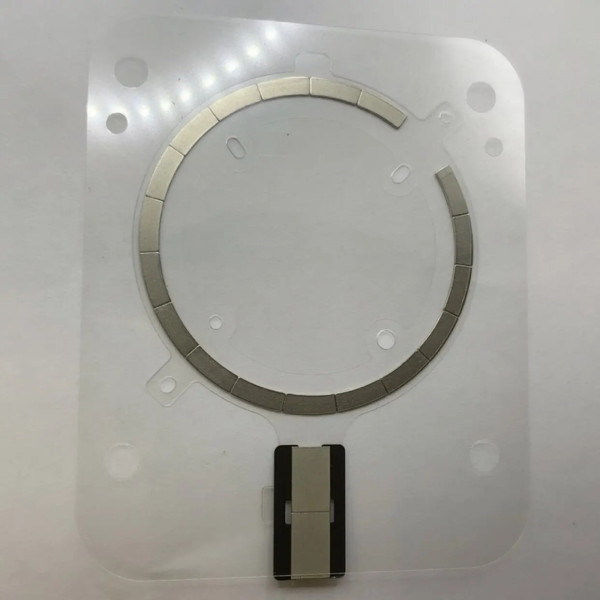 5 Sets Magnetic Back Glass Housing Cover For iPhone 13 14 15 16 Pro Mini Plus, Magnetic Ring Replacement for iPhone 12 Pro Max