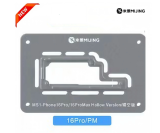 MIJING MS1 New Module Soldering Preheating Platform Station Middle Frame Uniform Heating Hollow Module for iPhone 11-17 Pro Max