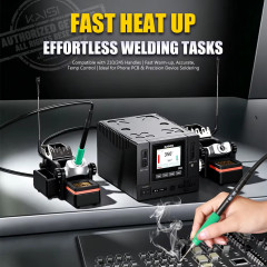 SUGON T66 2 IN 1 Soldering Station 230W Compatible Soldering Iron Tip C470_245_210 Large Solder Join