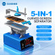 SUNSHINE S918F Plus V20 5in1 AllinOne Screen Separator Machine For Phone Flat Curved Screen Repair Heating Separation Tools