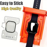 Easy Install Kit Screen Protector+Tool+Box For Apple Watch Ultra 3-2-1 49MM 42mm-46mm iwatch Series 11-10-9 8 7 6 5 44-45mm Film