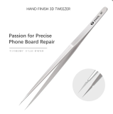 2UUL X WYLIE Ti11 Feather God Straight Tweezers Titanium Alloy Special Tip Flying Wire Tweezers