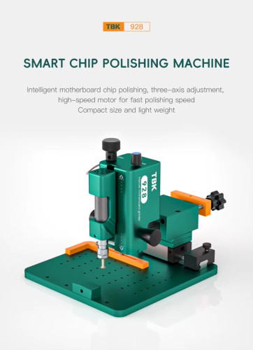 TBK-928 Smart Chip Polishing Machine 30W Three-axis Adjustment High Speed Motor Chip Grinding Machine