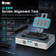 UYUE U-009 Dual Independent Vacuum Pump Screen Alignment Tool One Click Vacuum Fix for Phone Flat Curved LCD Screen Repair Tool