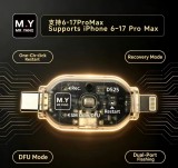 YCS M Y D525 One Click DFU Tool for iPhone 6-17 PM Series System Odin Recovery Mode Restart USB C Firmware Flashing Repair Tool
