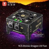 YCS Divine Dragon 3 in 1 UV Curing Lamp Cooling Fan Heat Dissipation for Mobile Phone Motherboard CPU Green Oil Curing