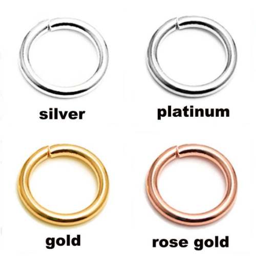 US$ 4.31 - High quality 925 Sterling silver Jump Rings, Opened Jump rings  soldered, Round,0.6mm wire thickness,2.5mm 3mm 3.5mm 4mm 4.5mm 