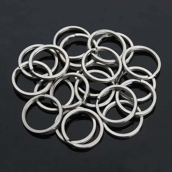 Stainless steel Key Ring Key Chain Round Split keychain Split rings 28mm or 30mm
