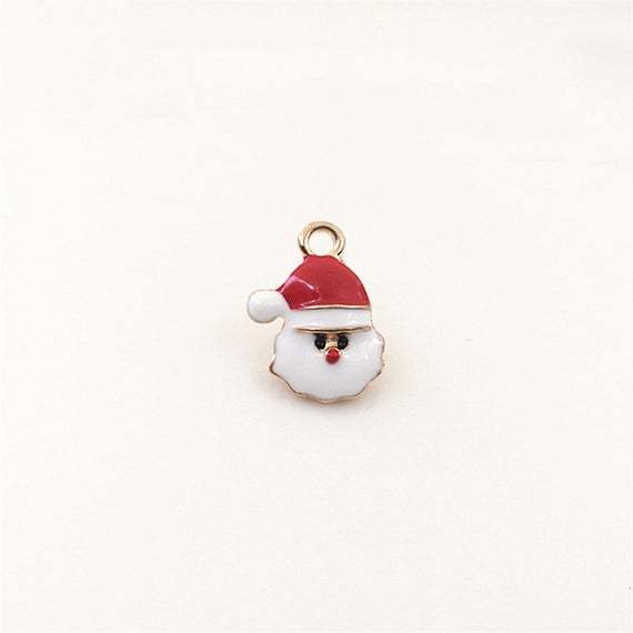 Christmas Charm Collection, Colorful Enamel Christmas charms Assortment, Christmas theme C002