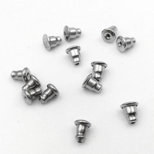 Surgical Stainless Steel Mechanical Earring Backs-316L Stainless Steel  Earring Backs