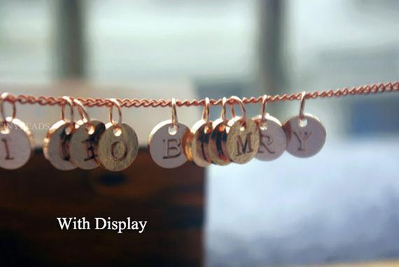 12MM Selected Letters/26PCS Alphabet Gold Color DIY Charms Pendant Stainless Steel Jewelry Making Findings Gifts Accessories