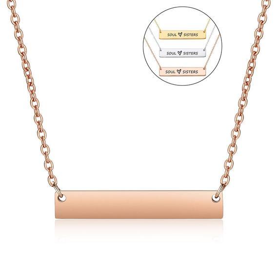 Titanium steel Tag necklace Blanks /Great for sculpting work