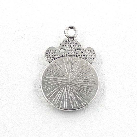 12mm Mermaid silver charms, Mermaid scale, Holographic pendants, silver charm, silver mermaid, dragon skin pendant, snake skin charm